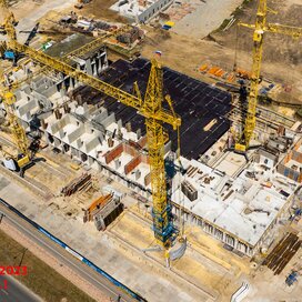 Ход строительства в дизайн-квартале «Высота» за Июль — Сентябрь 2023 года, 4