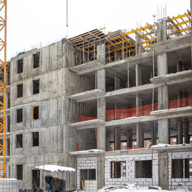 Ход строительства в ЖК «Домодедово Парк» за Январь — Март 2024 года, 2