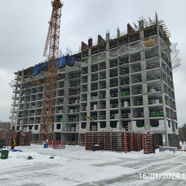 Ход строительства в ЖК «Танковый» за Январь — Март 2024 года, 3