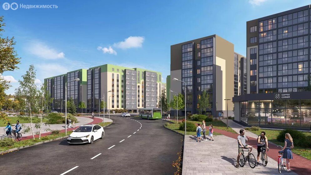 59,3 м², 3-комнатная квартира 6 720 084 ₽ - изображение 57