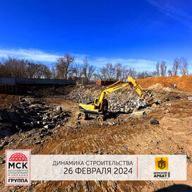 Ход строительства в ЖК «Донской Арбат 2» за Январь — Март 2024 года, 5