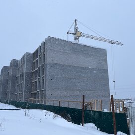 Ход строительства в ЖК «Александровский» за Октябрь — Декабрь 2023 года, 4