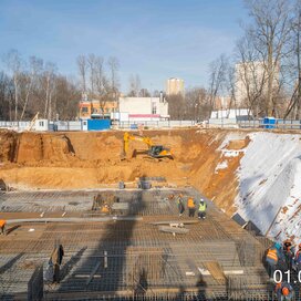 Ход строительства в ЖК по ш. Дмитровское за Январь — Март 2024 года, 1