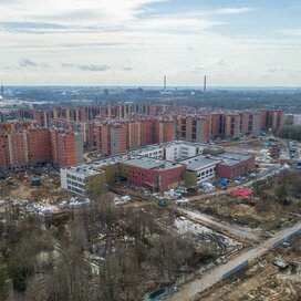 Ход строительства в квартале «Новое Колпино» за Январь — Март 2024 года, 3