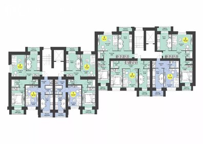 Квартира 46,7 м², 1-комнатная - изображение 3