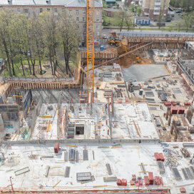 Ход строительства в ЖК «Семеновский Парк 2» за Апрель — Июнь 2024 года, 4