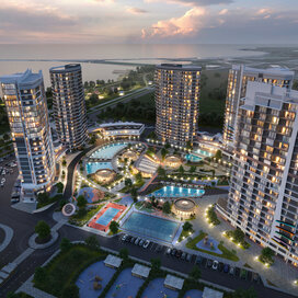 Купить квартиру - студию рядом с озером в апарт-комплексе «Мойнако Резорт» в Евпатории - изображение 4