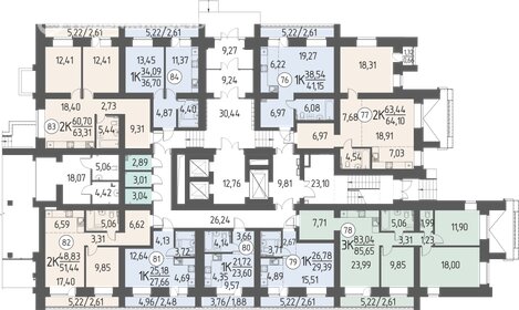 Квартира 29 м², 1-комнатная - изображение 2