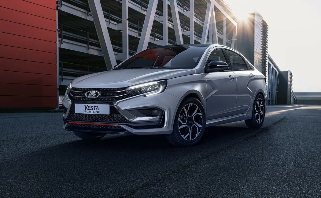 Веста спорт 2024 фото LADA Vesta Sportline 2024 фото в новом кузове, фото салона и интерьера