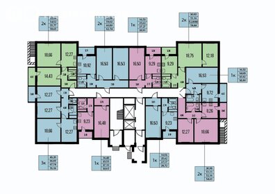 Квартира 60,9 м², 2-комнатная - изображение 1