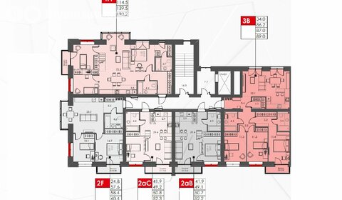 Квартира 88,1 м², 3-комнатная - изображение 2