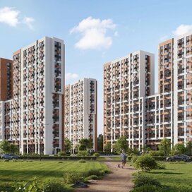 Купить студию или 1-комнатную квартиру эконом класса и с парковкой в ЖК «Новоград Павлино» в Москве и МО - изображение 1