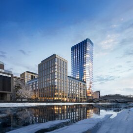 Купить 1-комнатную квартиру пентхаус в элитном жилом комплексе «Монблан» в Москве и МО - изображение 1