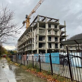 Ход строительства в Апарт-отеле «Мореоль» (COSMOS STAY OLGINKA MOREOL') за Октябрь — Декабрь 2025 года, 1