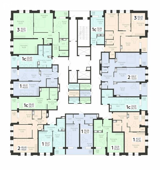 35,9 м², 1-комнатная квартира 4 839 320 ₽ - изображение 10