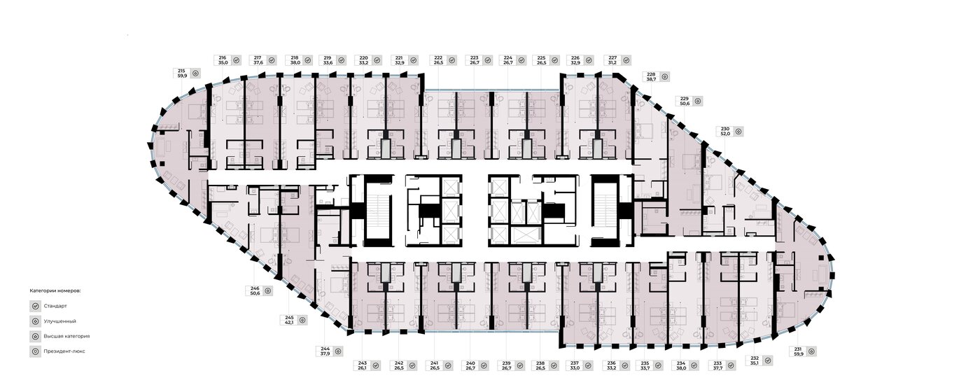 28,2 м², квартира-студия 4 444 405 ₽ - изображение 23