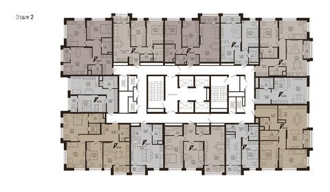 Квартира 39,6 м², 1-комнатная - изображение 3