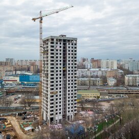 Ход строительства в жилом квартал «LIFE Варшавская» за Октябрь — Декабрь 2019 года, 5