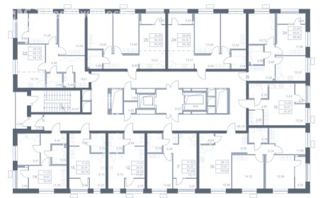 Квартира 55,6 м², 3-комнатная - изображение 1