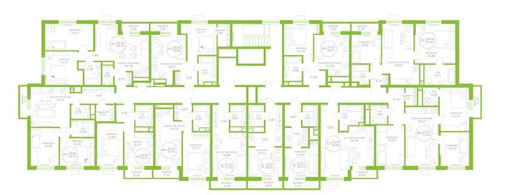 Квартира 73 м², 3-комнатная - изображение 1