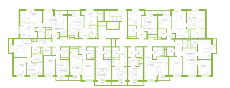 Квартира 73 м², 3-комнатная - изображение 2