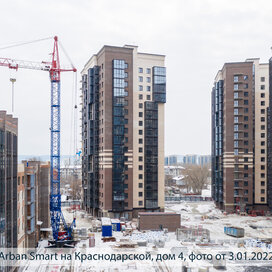 Ход строительства в ЖК «Новый Арбан Smart на Краснодарской» за Январь — Март 2022 года, 6