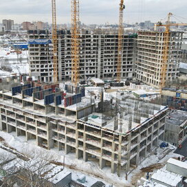 Ход строительства в ЖК «Профит» за Январь — Март 2022 года, 2