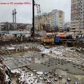 Ход строительства в ЖК «Бух» за Октябрь — Декабрь 2021 года, 1