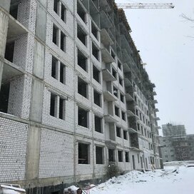 Ход строительства в ЖК «Победа» за Январь — Март 2022 года, 4