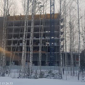 Ход строительства в жилом доме Курья Парк за Январь — Март 2022 года, 2