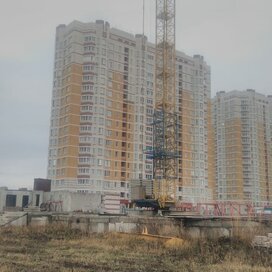 Ход строительства в ЖК «Астраханская» за Октябрь — Декабрь 2021 года, 3
