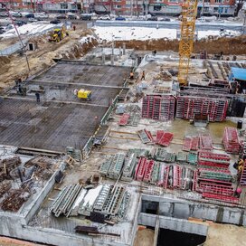 Ход строительства в ЖК «Панин» за Январь — Март 2022 года, 2