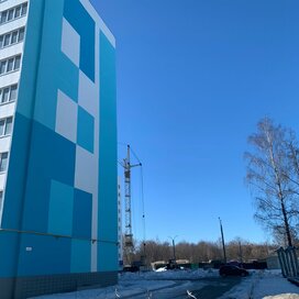 Ход строительства в ЖК «Новоокский» за Апрель — Июнь 2022 года, 1
