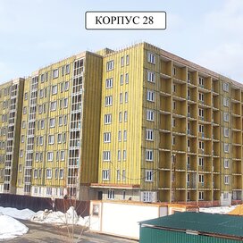 Ход строительства в микрорайоне «Красногорский» за Апрель — Июнь 2022 года, 1