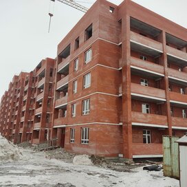 Ход строительства в ЖК «Парковый (ИСК «Новомосковский строитель»)» за Январь — Март 2022 года, 1