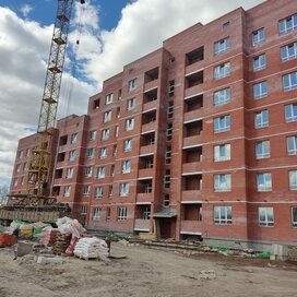 Ход строительства в ЖК «Парковый (ИСК «Новомосковский строитель»)» за Апрель — Июнь 2022 года, 6