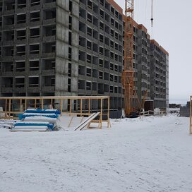 Ход строительства в ЖК «Финский дворик» за Январь — Март 2022 года, 3