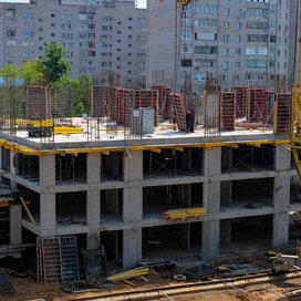 Ход строительства в ЖК «Невский» за Июль — Сентябрь 2022 года, 6