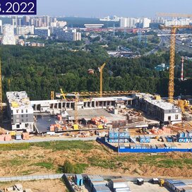 Ход строительства в ЖК «Южная Битца» за Июль — Сентябрь 2022 года, 3