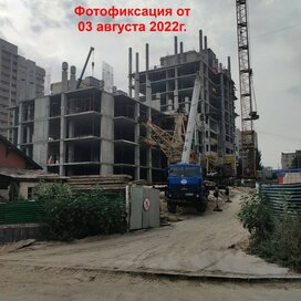 Ход строительства в ЖК «Бух» за Июль — Сентябрь 2022 года, 4