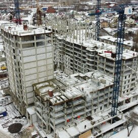 Ход строительства в ЖК «Парус» за Январь — Март 2023 года, 6