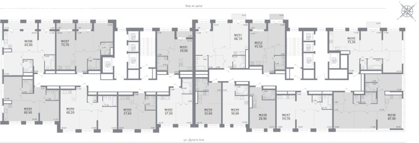 Квартира 45,5 м², 1-комнатная - изображение 2