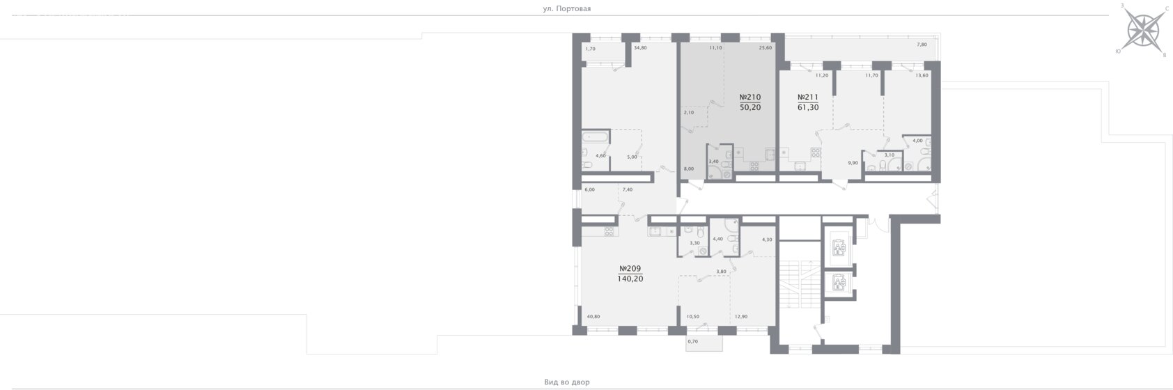 152,1 м², 4-комнатная квартира 48 274 024 ₽ - изображение 19
