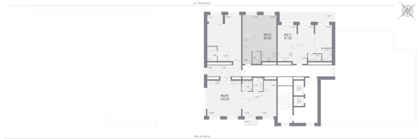 Квартира 52,5 м², 1-комнатная - изображение 2