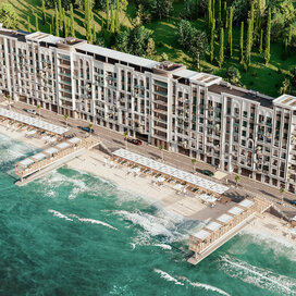 Купить 1-комнатную квартиру в апарт-комплексе «Чайка» в Республике Крым - изображение 1