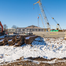 Ход строительства в Шкиперском 19 за Январь — Март 2025 года, 2