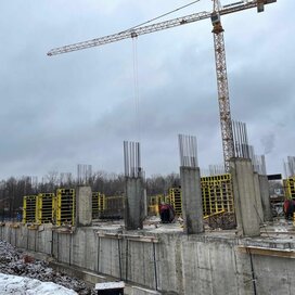 Ход строительства в ЖК «Красная Горка» за Октябрь — Декабрь 2024 года, 1