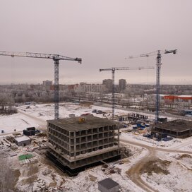 Ход строительства в ЖК «Новая Жизнь – Львовская» за Январь — Март 2025 года, 5