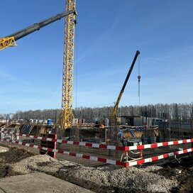 Ход строительства в ЖК «Сибирский» за Январь — Март 2025 года, 2