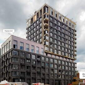 Ход строительства в ЖК «Верейская 41» за Июль — Сентябрь 2025 года, 2